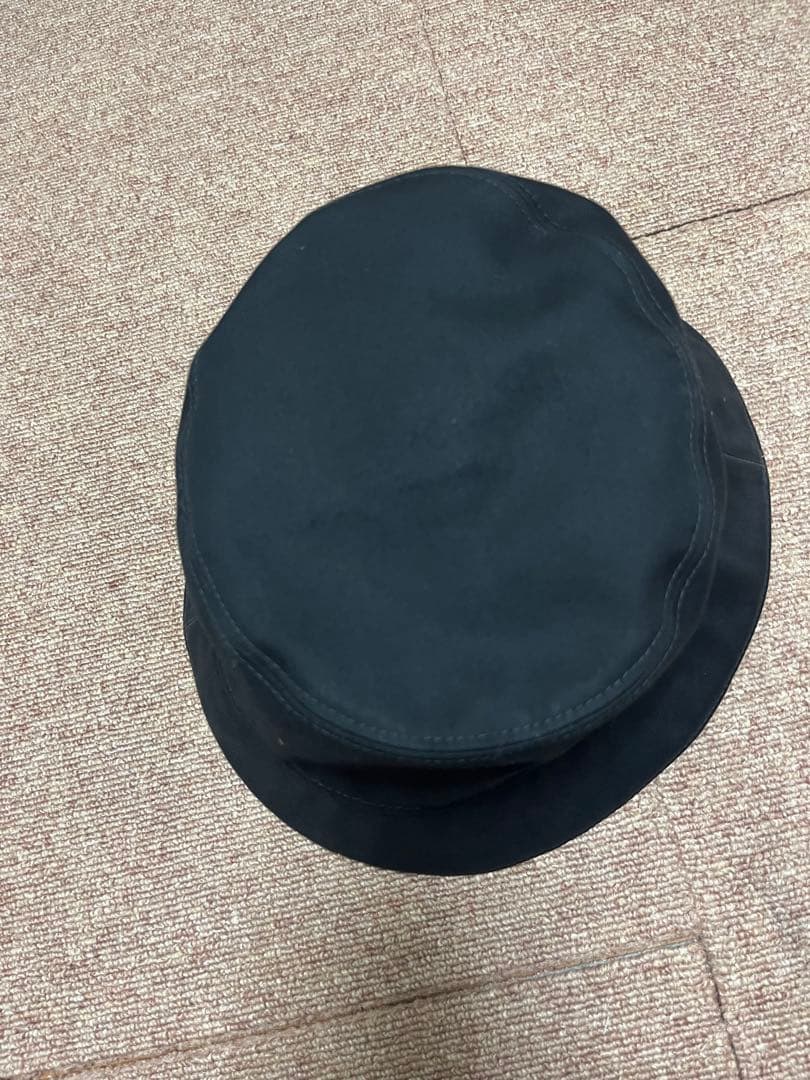 BURBERRY バケットハット ベージュストライプ