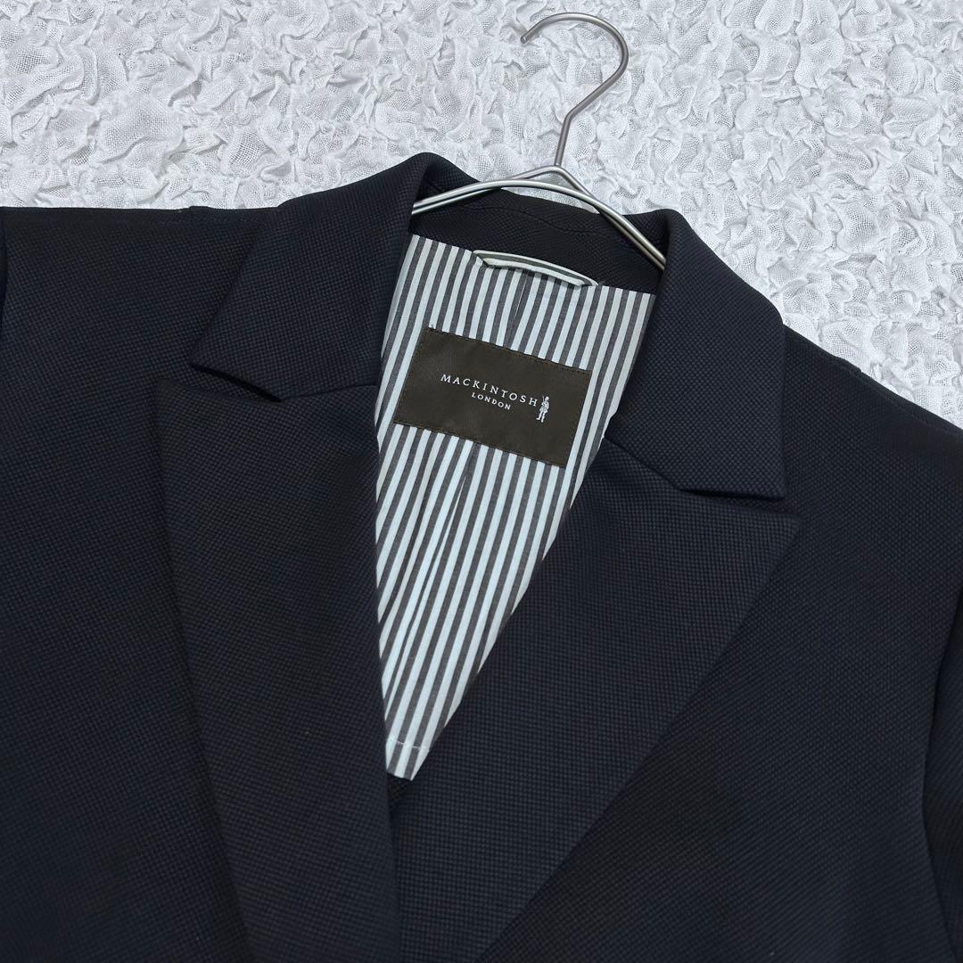 マッキントッシュロンドン　ロゴ銀ボタン　ダブルブレスト テーラードジャケット44