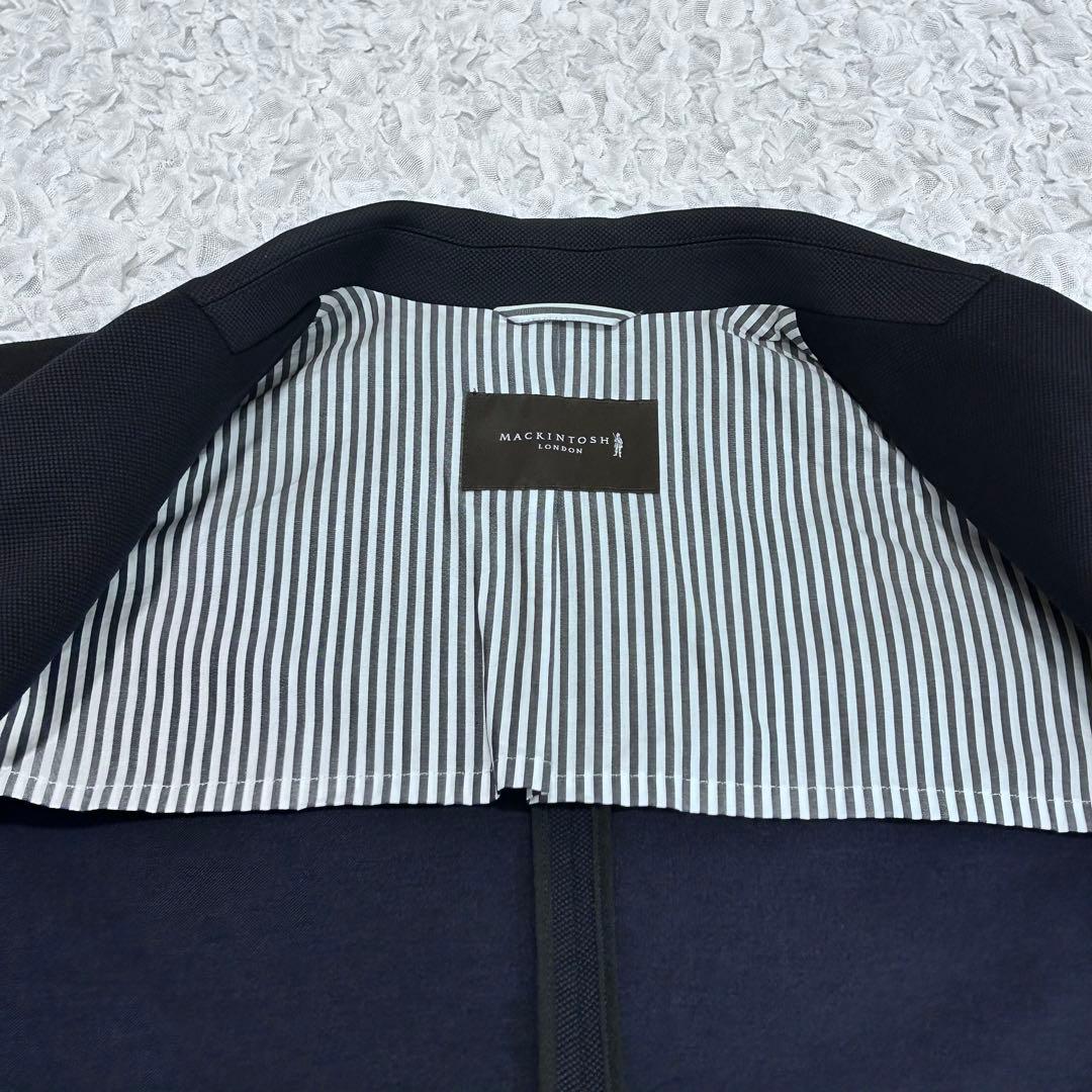 マッキントッシュロンドン　ロゴ銀ボタン　ダブルブレスト テーラードジャケット44