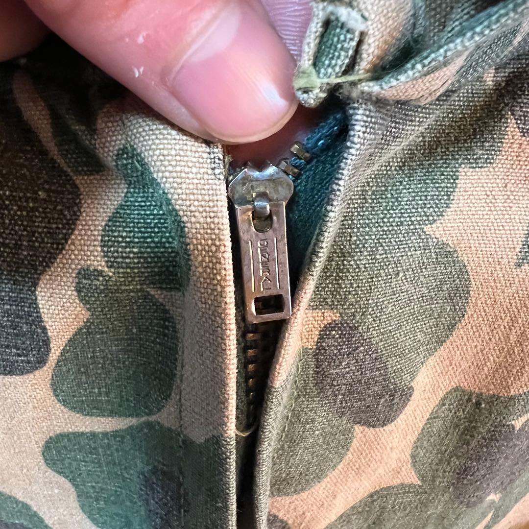 50s~60s ブルズアイ・ビル コットンカモ柄アノラックパーカー