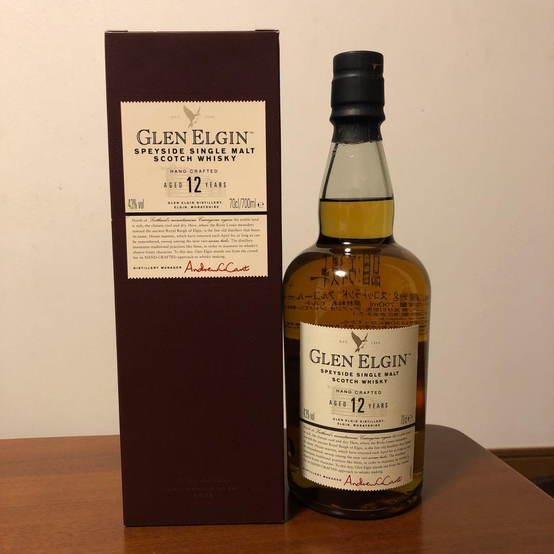 【正規品•未開栓•箱付き】グレンエルギン12年　700ml