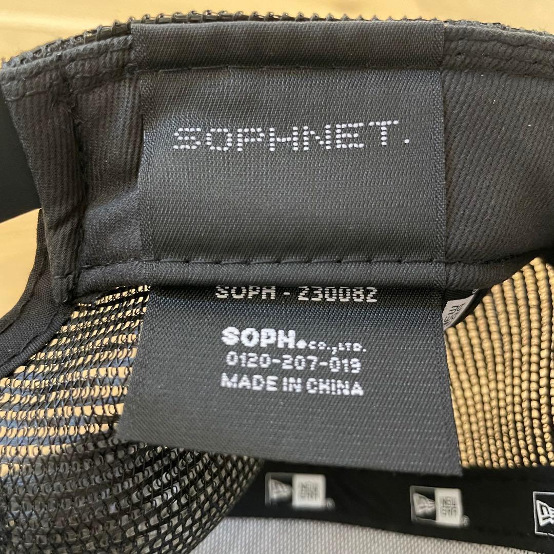 帽子 SOPHNET. NEWERA ADJUSTABLE MESH CAP