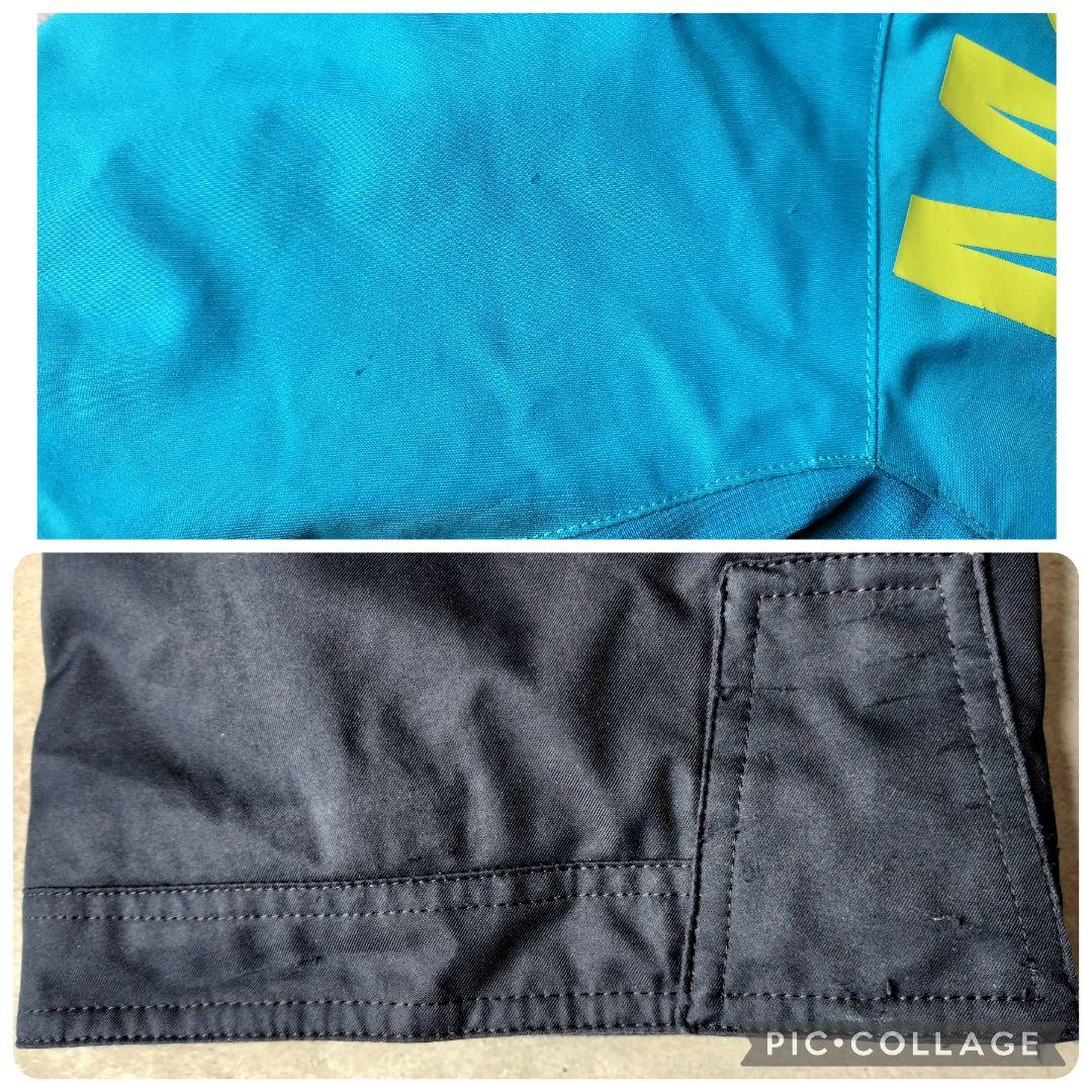 美品 デサント Move Sport ジュニアスキーウェア 150 上下　アクア