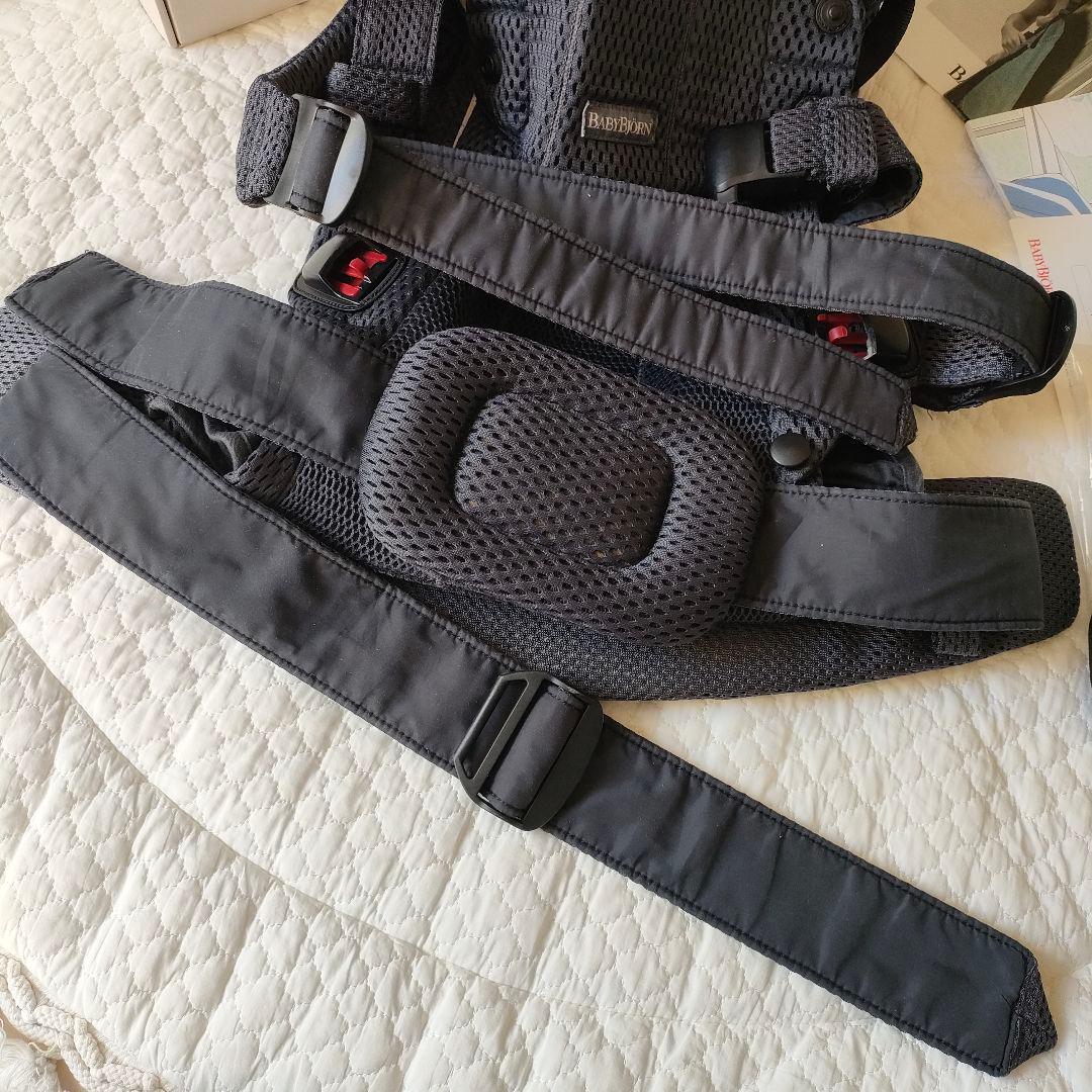 【美品 おまけ付き】BABYBJÖRN harmony 抱っこ紐 アンスラサイト