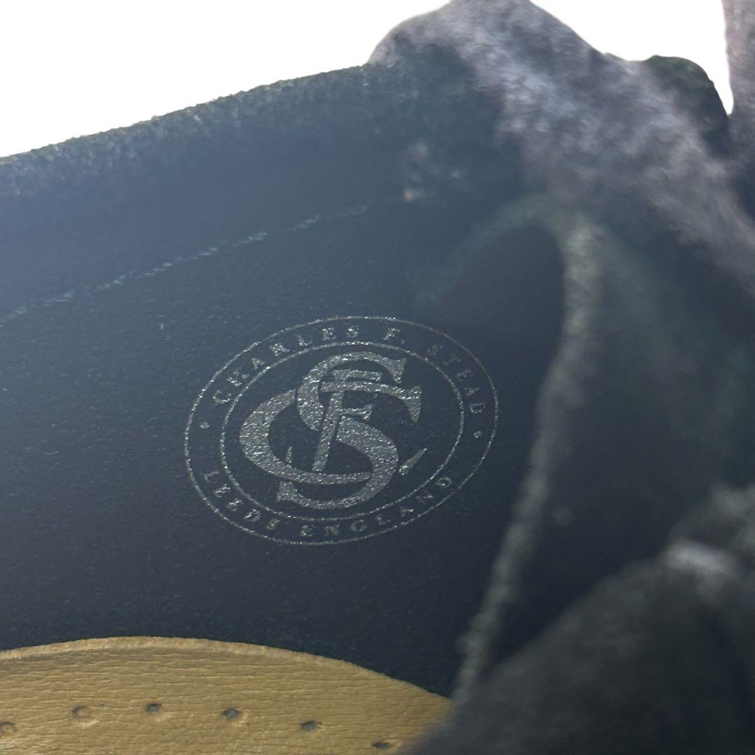 w. 美品　クラークスオリジナルズワラビーブーツ　スエード　ブラック　24