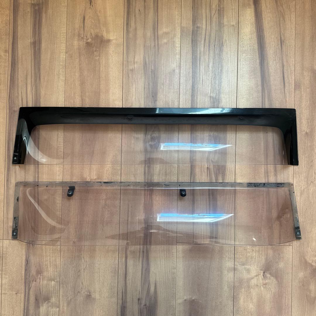 トヨタ 78プラド ウィンドウバイザー ドアバイザー4枚セット　1台分