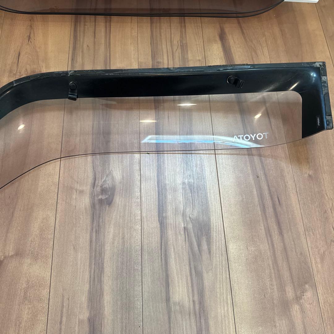 トヨタ 78プラド ウィンドウバイザー ドアバイザー4枚セット　1台分