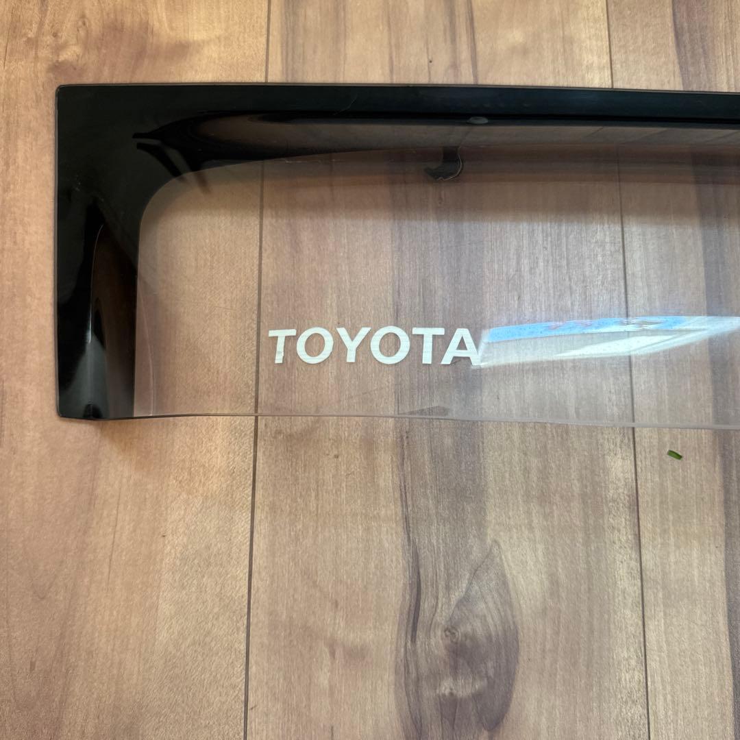 トヨタ 78プラド ウィンドウバイザー ドアバイザー4枚セット　1台分