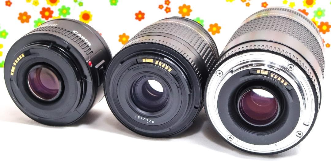 キャノン Canon 5D Mark II☆トリプルレンズ☆スマホに転送！