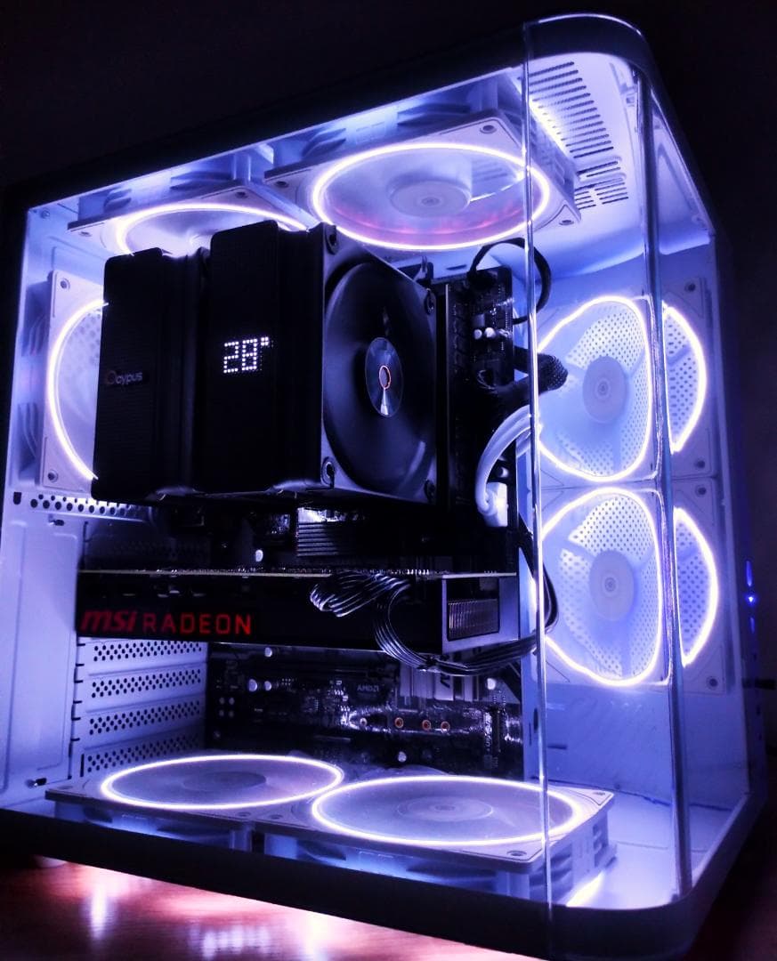 ゲーミングPC/Core i7 8700K/RX5700/メモリ32G/送料無料