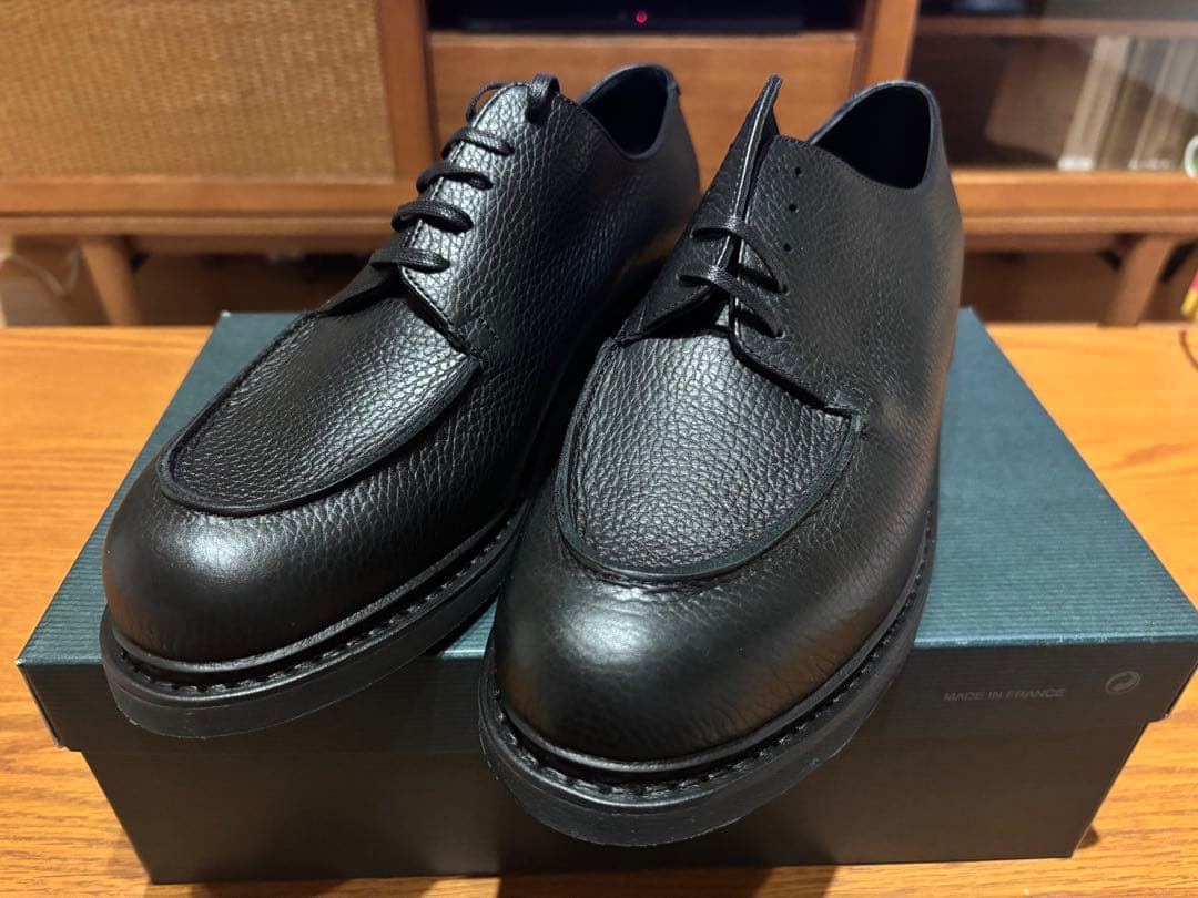 [新品] ＜ARPENTEUR×Paraboot＞MIRAGE BLACK 8H