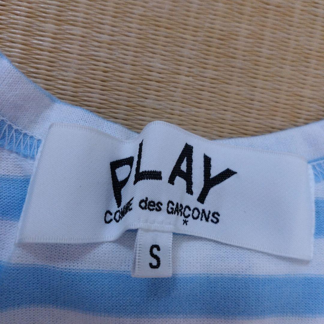 COMME des GARÇONS PLAY ボーダーTシャツ Sサイズ