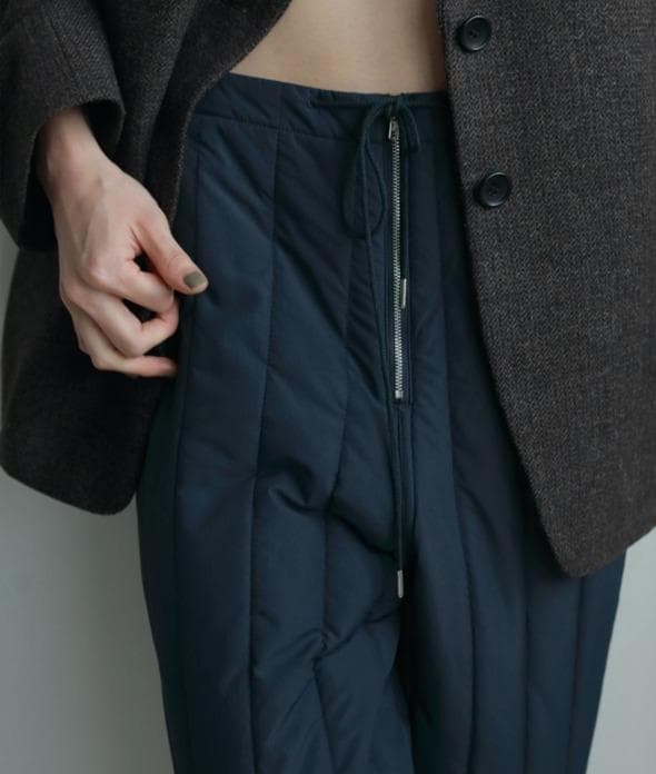 美品　タグ付き　anuke Padding Loose Pants　アンヌーク