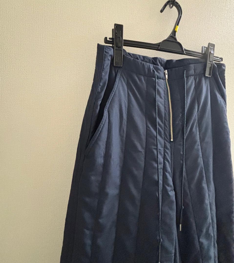 美品　タグ付き　anuke Padding Loose Pants　アンヌーク