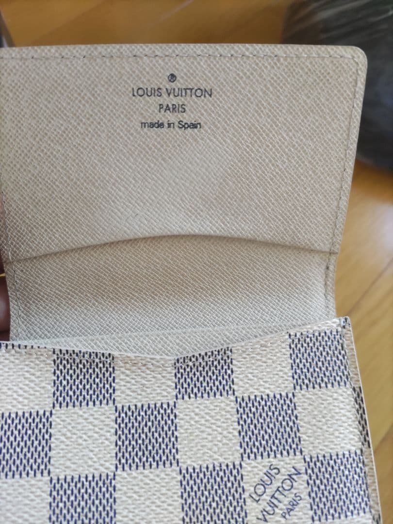 Louis Vuitton ダミエ・グラフィット 名刺入れ