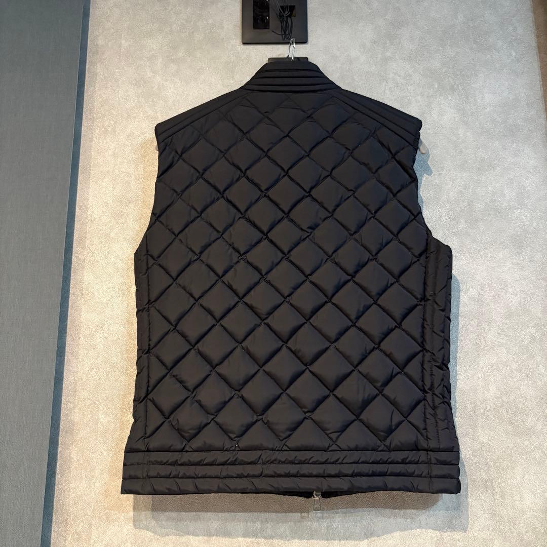 【美品】モンクレール MONCLER ベスト メンズ ブラックサイズ2