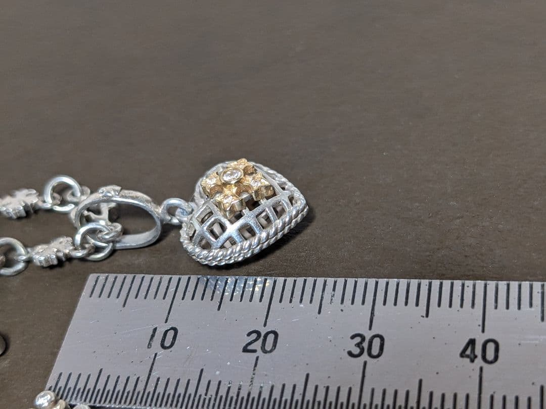 ローリーロドキン チャーム チェーン ネックレス k18 925