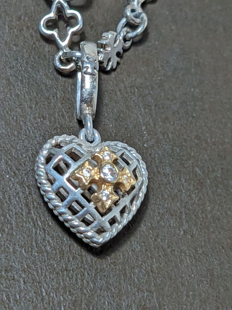 ローリーロドキン チャーム チェーン ネックレス k18 925