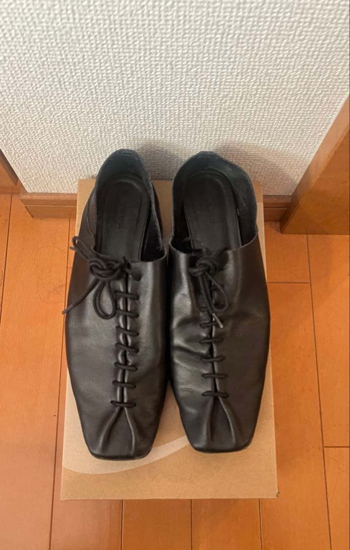 【TODAYFUL】レースアップ　レザーシューズ　38