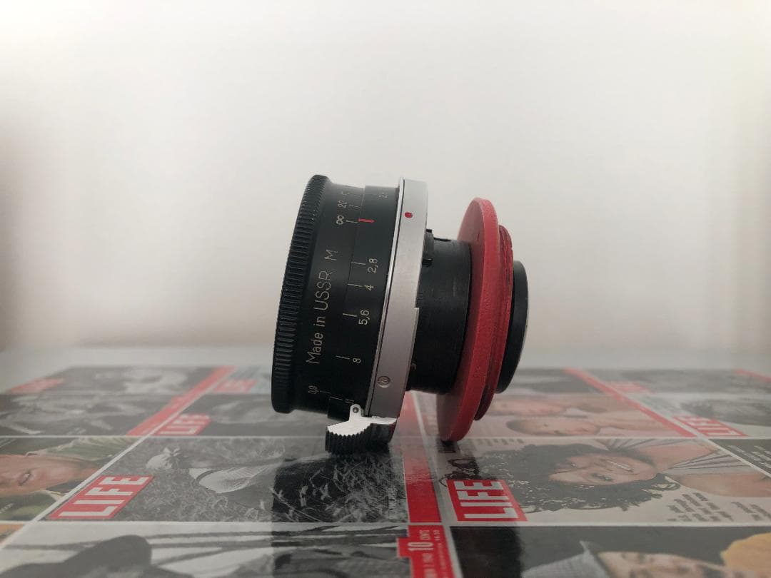 Jupiter-12 35mm F2.8 M42マウントにカスタマイズ