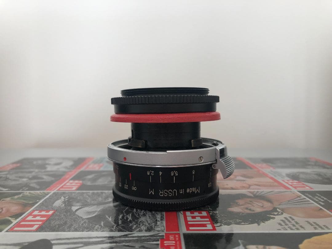 Jupiter-12 35mm F2.8 M42マウントにカスタマイズ
