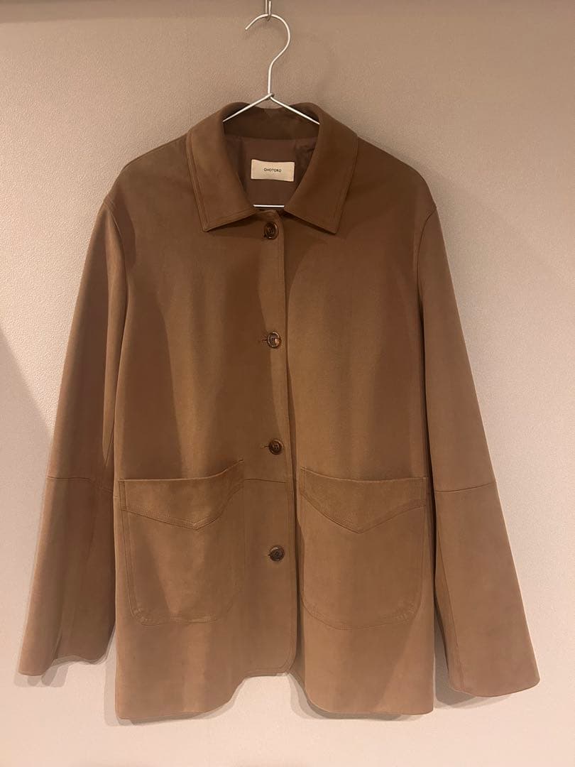 ジャケット・アウター OHOTORO Henry Suede Jacket