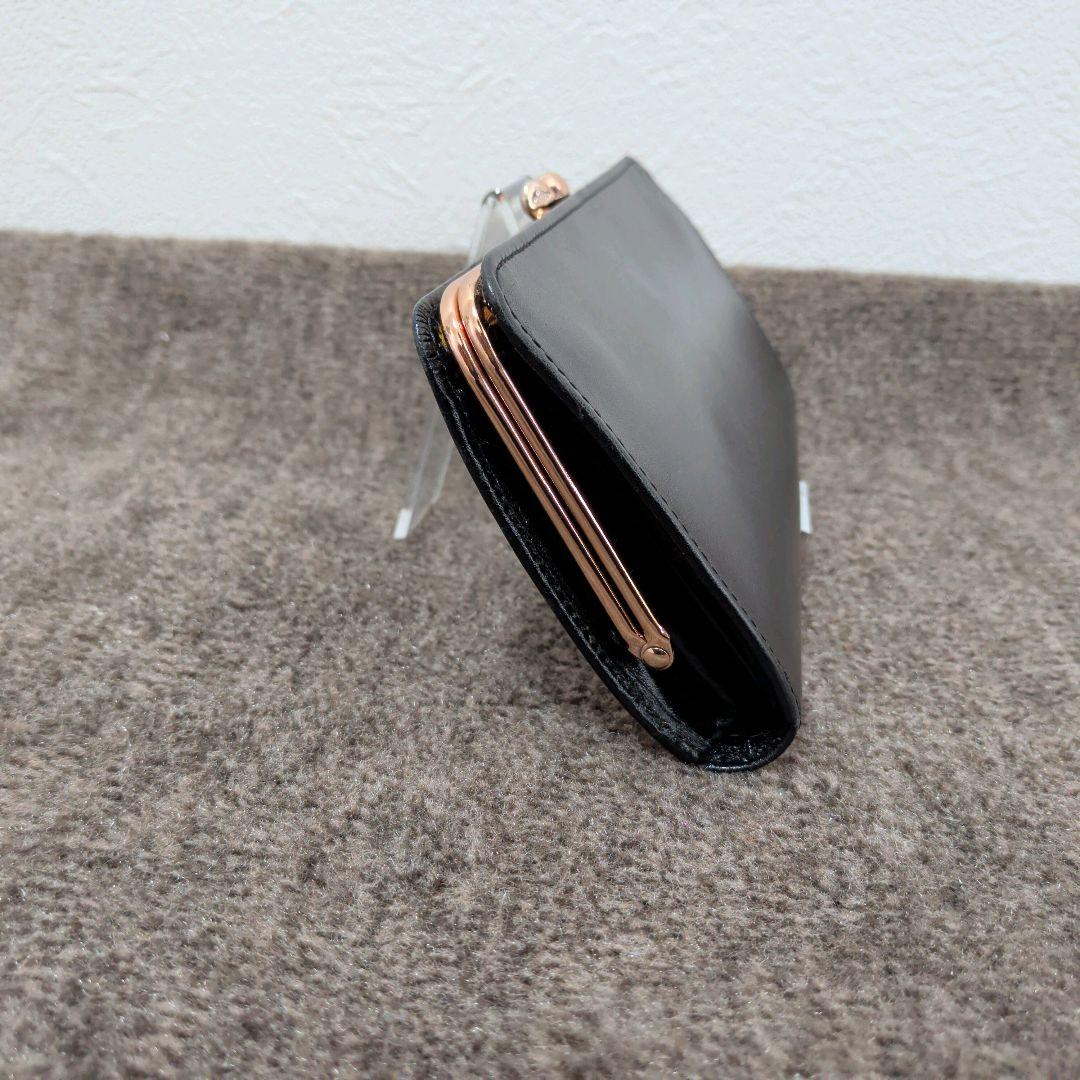 箱付美品✨️　VivienneWestwood　長財布　ブラック　オーブ　がま口