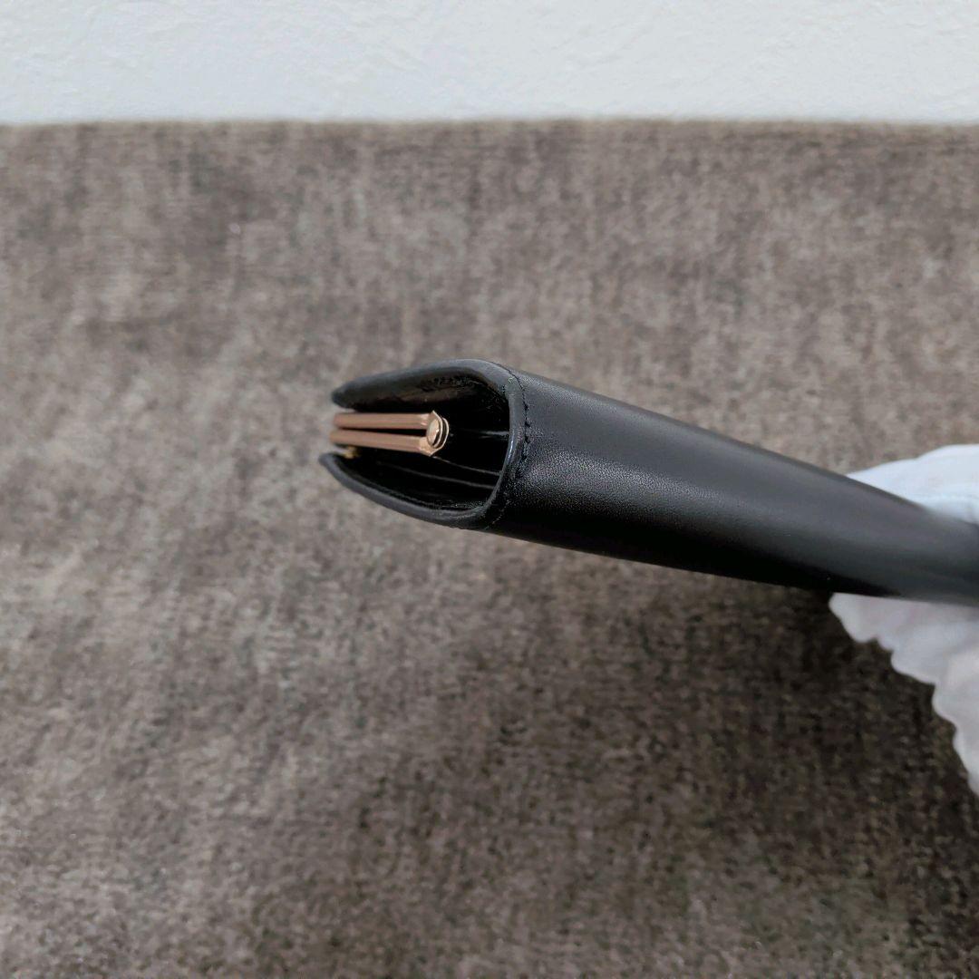 箱付美品✨️　VivienneWestwood　長財布　ブラック　オーブ　がま口