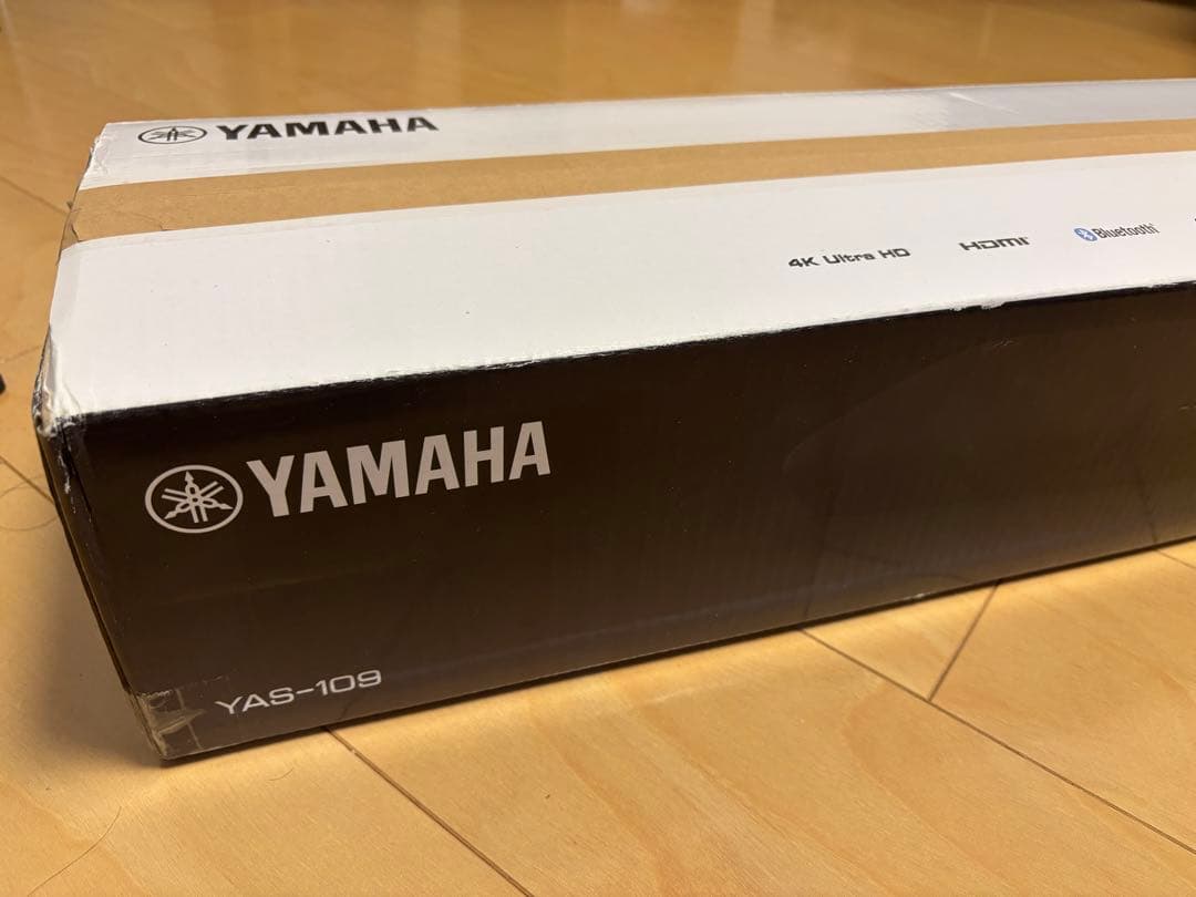 Yamaha YAS-109 サウンドバー　スピーカー