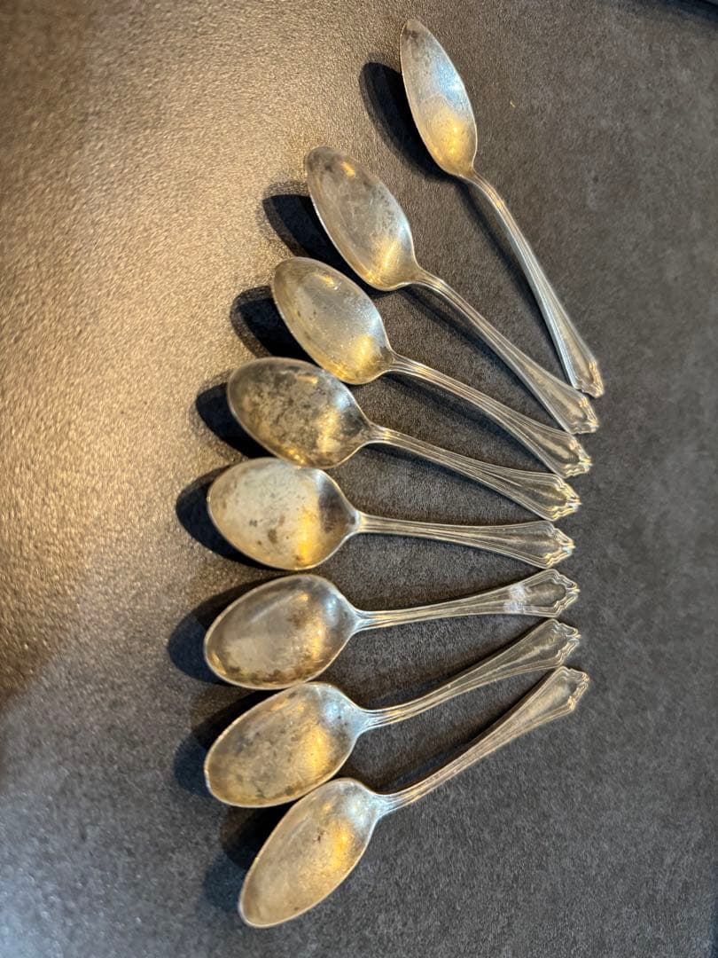アンティークスプーン8本セット　シルバー950
