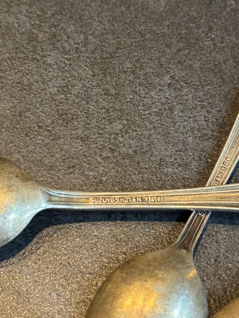 アンティークスプーン8本セット　シルバー950