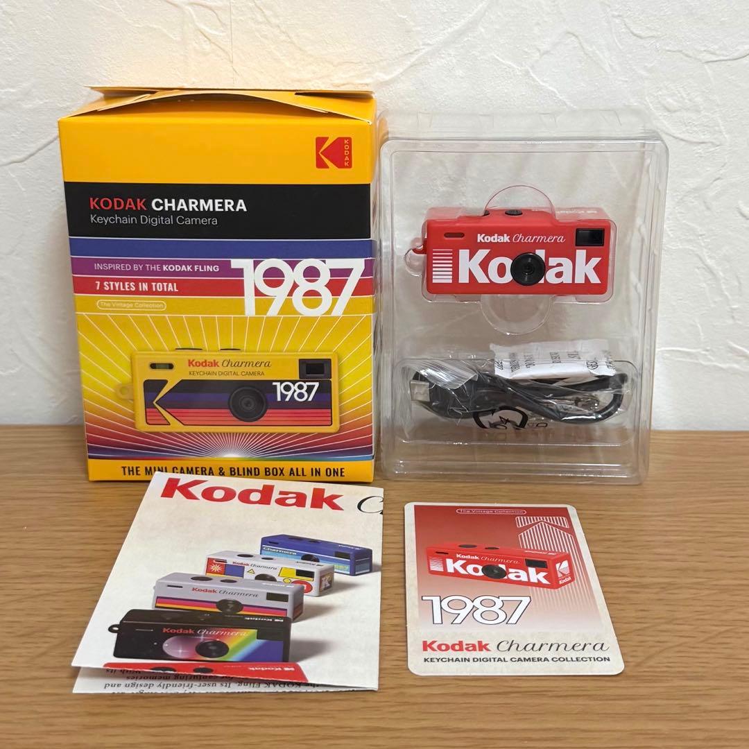 【新品未使用】Kodak Charmera コダック チャーメラ レッド＆ブルー