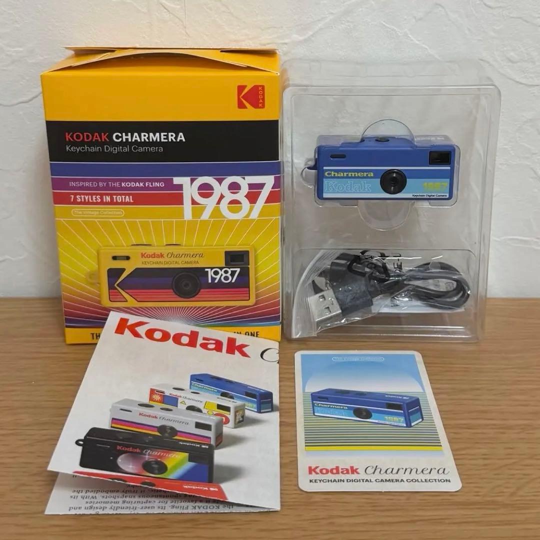 【新品未使用】Kodak Charmera コダック チャーメラ レッド＆ブルー