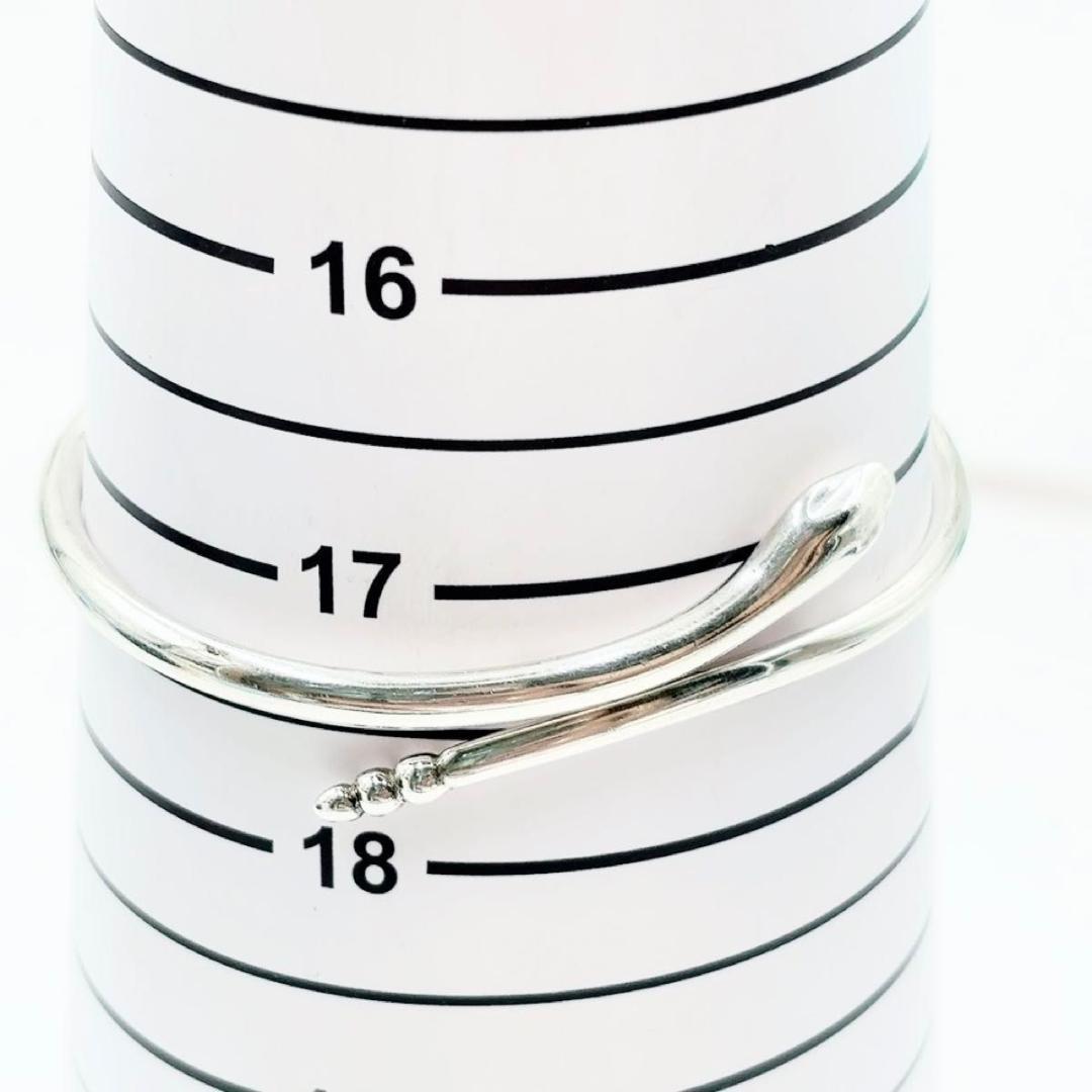 最安値　ティファニー スネーク バングル ブレスレット ヘビ シルバー