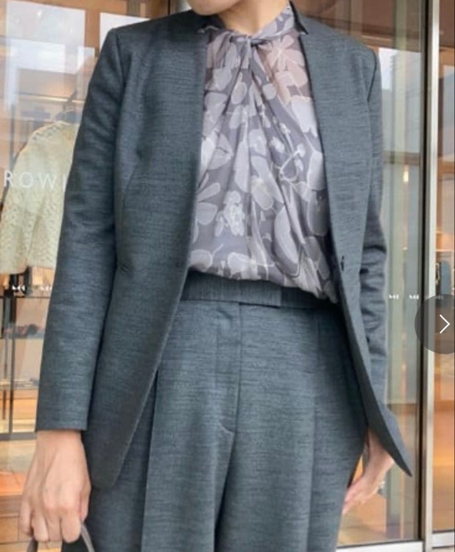 TOMORROWLAND ポリエステルウールモクロディ キザミカラー　新品