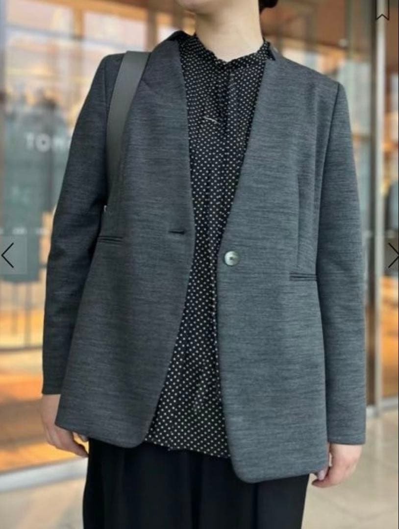 TOMORROWLAND ポリエステルウールモクロディ キザミカラー　新品