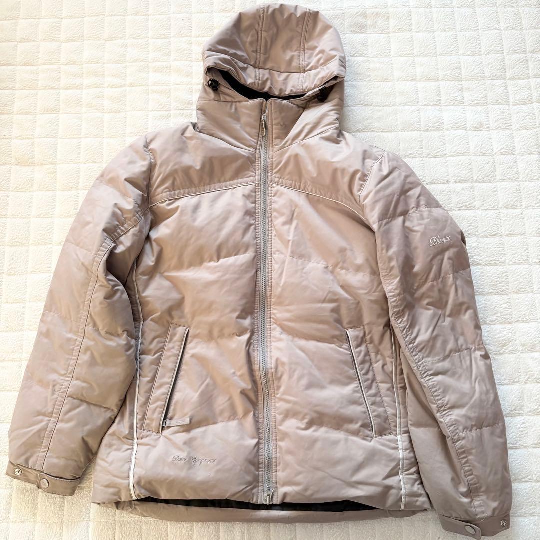 PHENIX スノーウェア　レディースM　ダウン入ベージュ　スキースノーボード