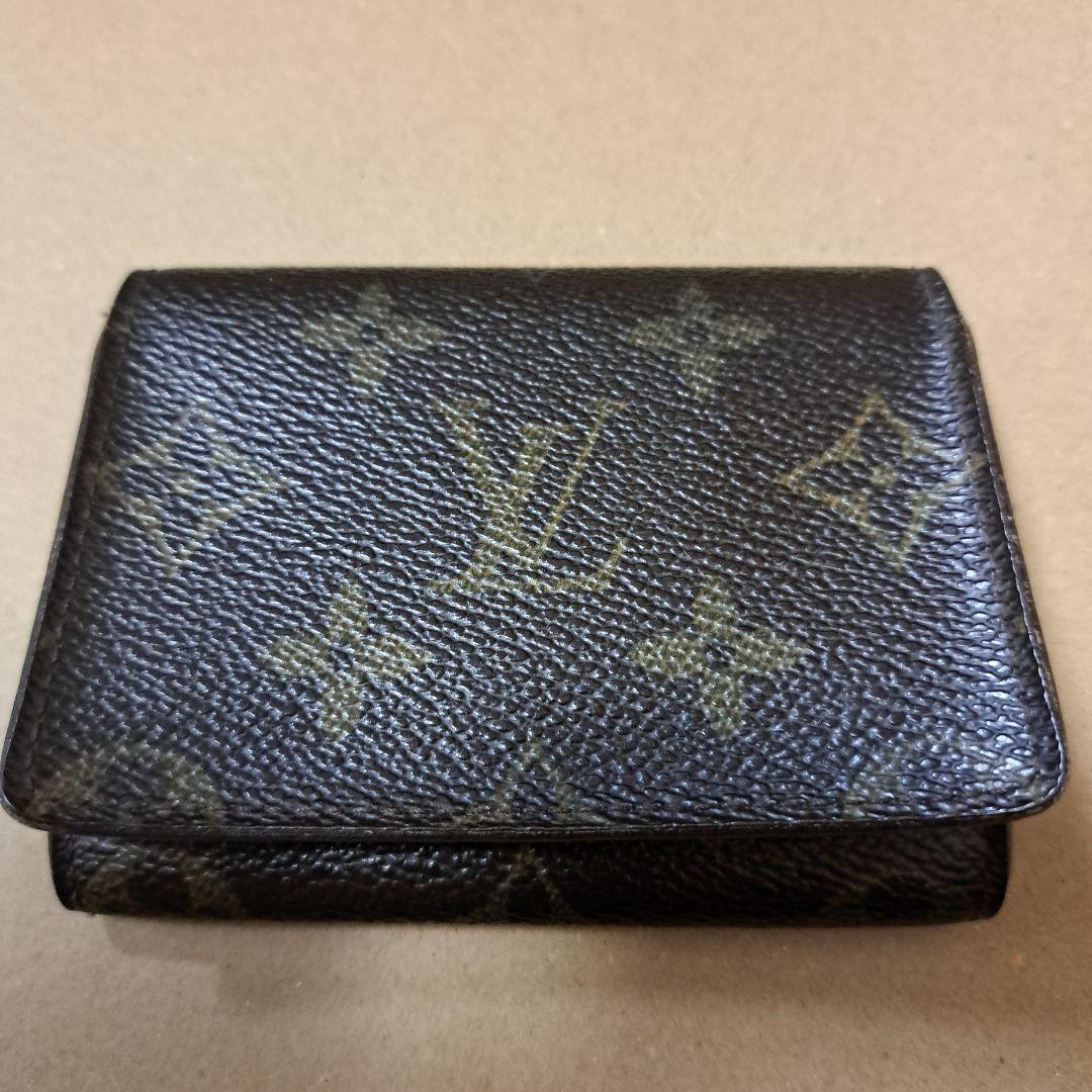 LOUIS VUITTON 名刺入れ モノグラム 保存袋付き