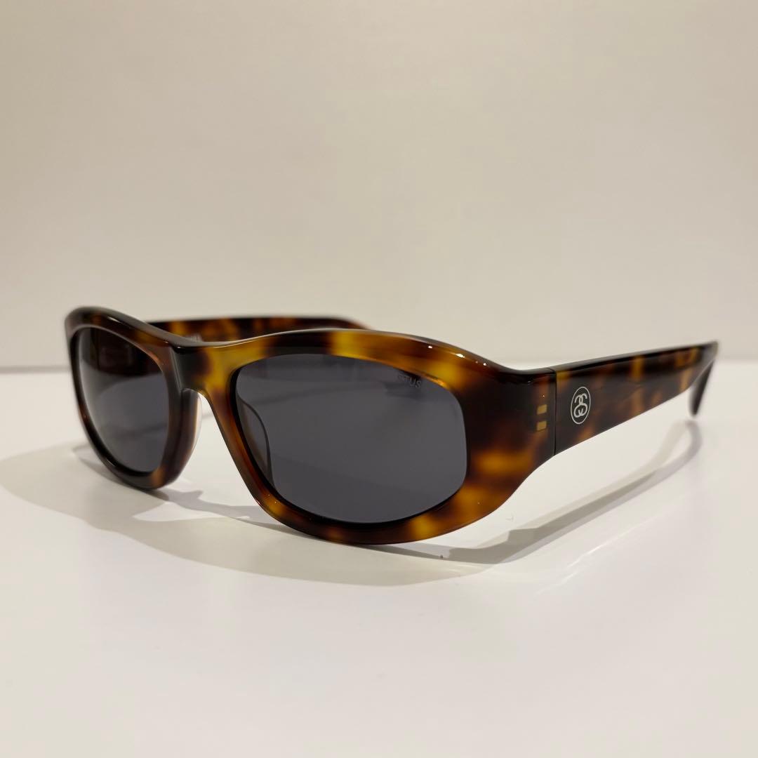 小物 STUSSY LANDON SUNGLASSES DARK TORTOISE