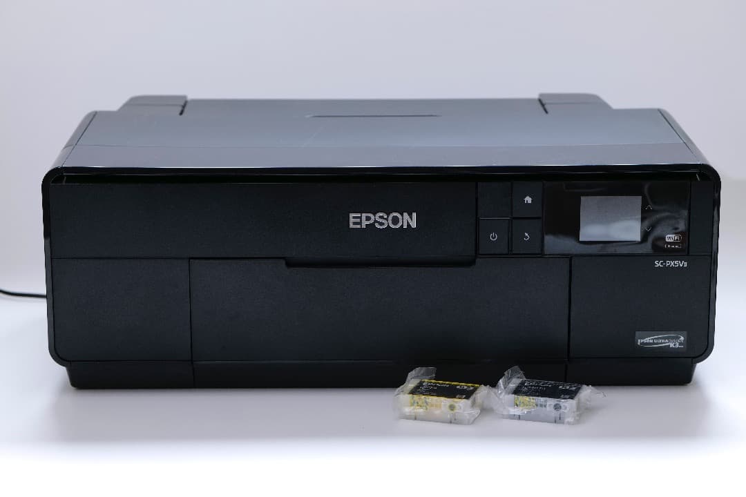 EPSON SC-PX5VⅡ ※ジャンク品・インク(未開封)2色付き
