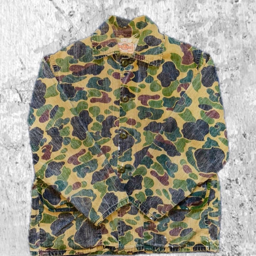 70sUSA製SAFTBAK ダックハンター カモ 迷彩 ハンティングジャケット