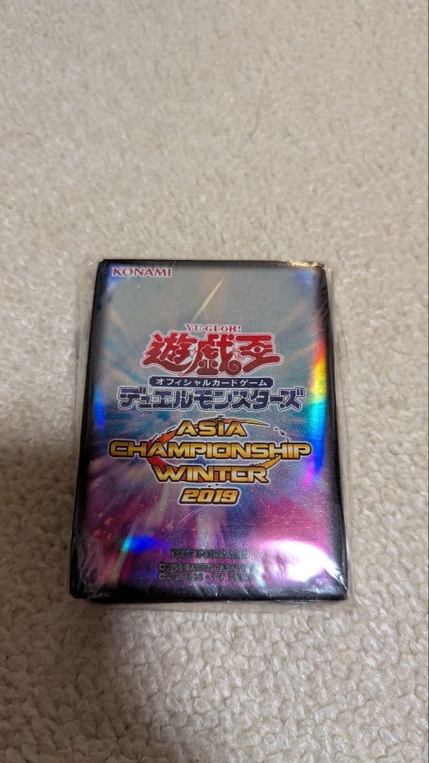 遊戯王　ACS 2019 スリーブ　未開封