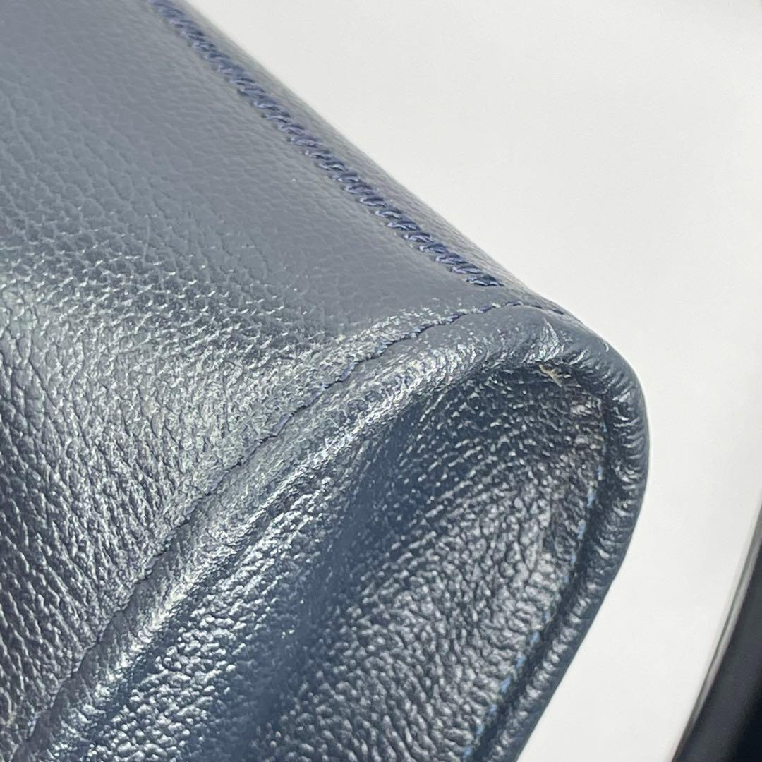 ChristianDior オールレザー　チェーンショルダーバッグ2WAY