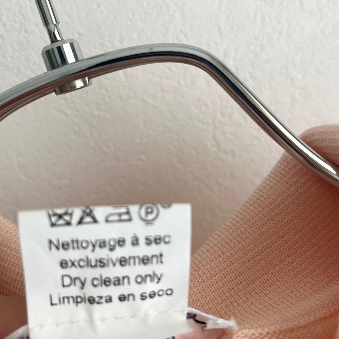 【未使用級✨】HERMES ニット　ポロシャツ　シルク100% セリエボタン