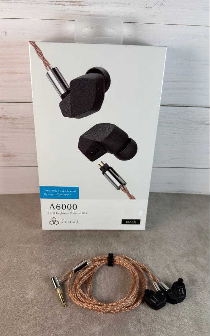 final A6000（使用1回）＋ソフトシルバーコートケーブル（4.4mm）