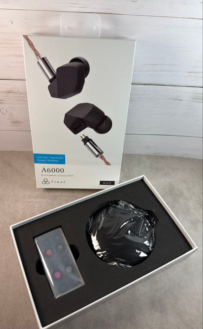 final A6000（使用1回）＋ソフトシルバーコートケーブル（4.4mm）