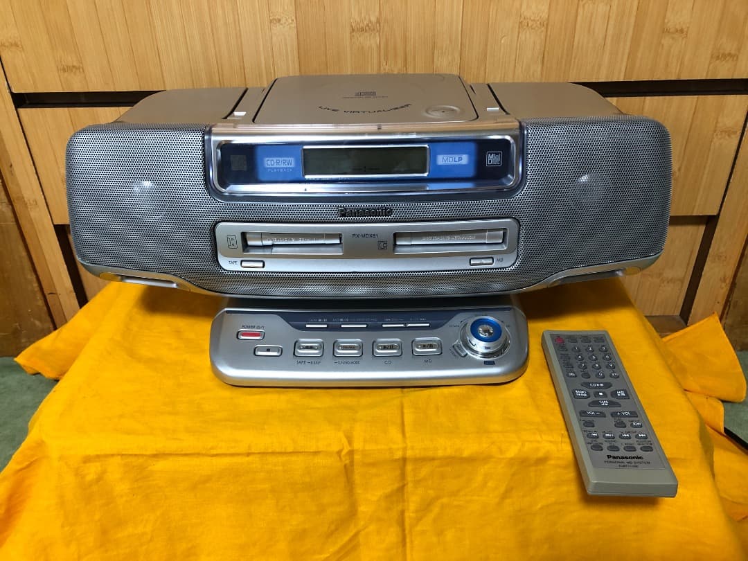 パナソニック MDラジカセ RX-MDX81