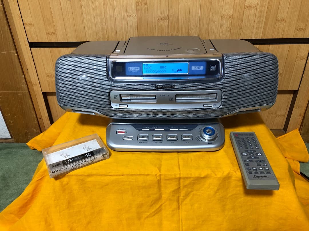 パナソニック MDラジカセ RX-MDX81