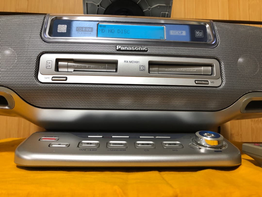 パナソニック MDラジカセ RX-MDX81