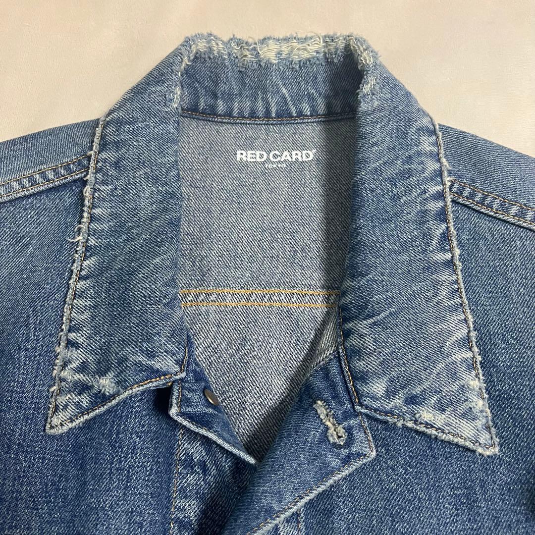 新品未使用！アパルトモン RED CARD DENIM JACKET デニム